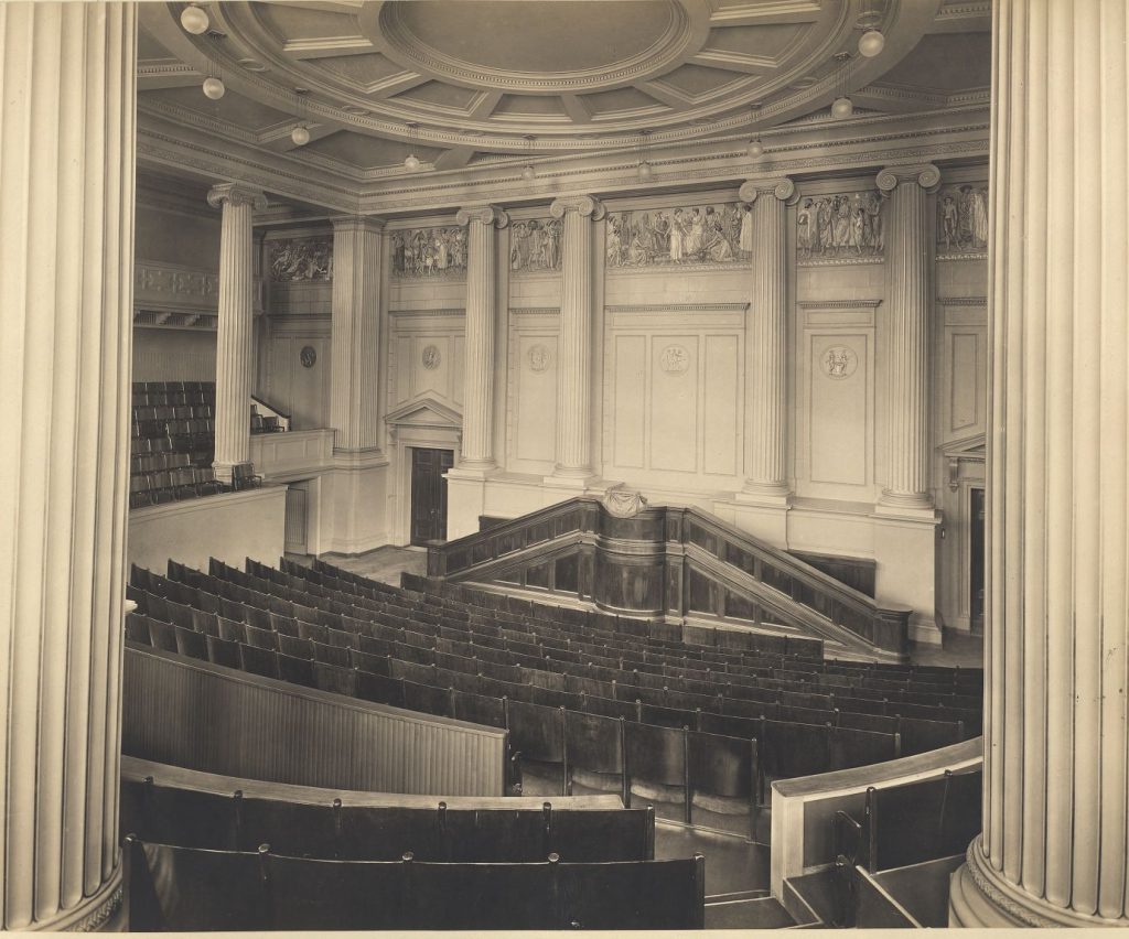 The Auditorium Maximum at the ETH, where Jung lectured.